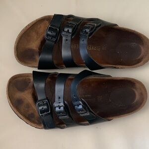 Birk Black Florida Sandal